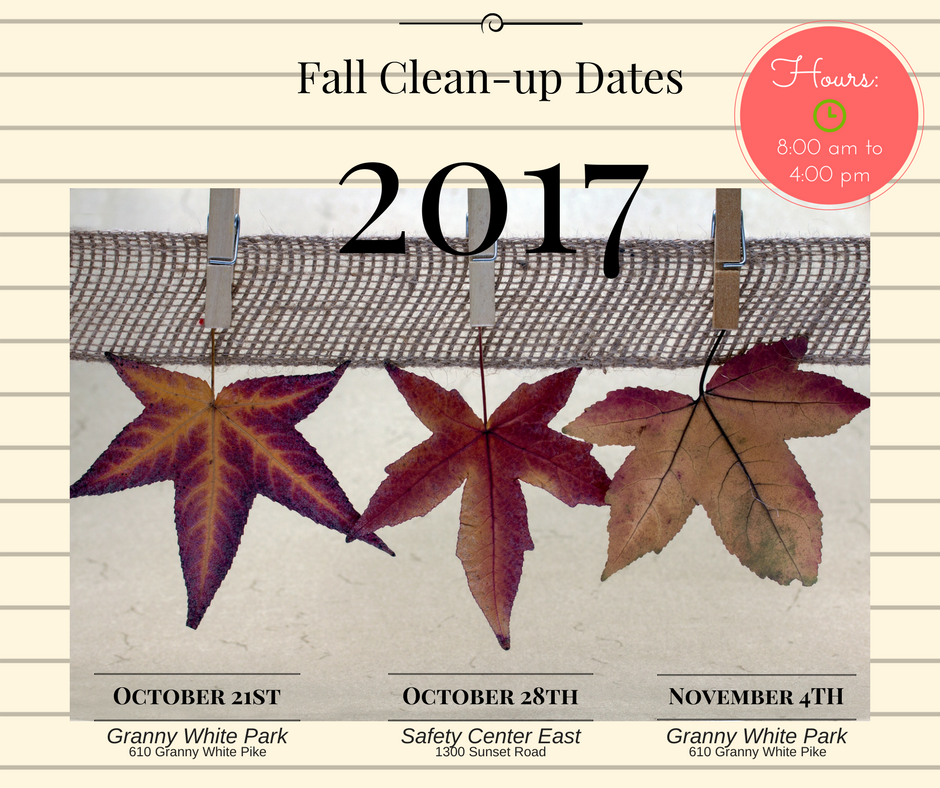 FALL CLEAN UP
