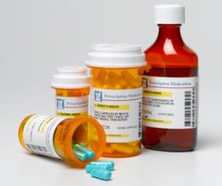 Prescription drug bottles