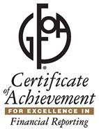 GFOA CAFR Award