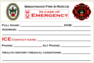 ICE Card 