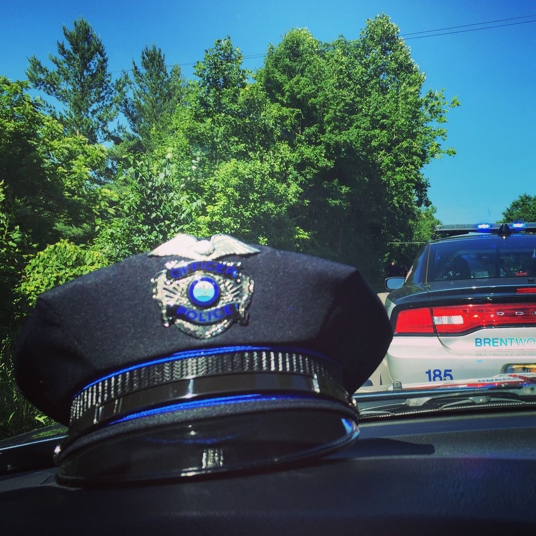 Photo of a Brentwood Patrol Hat with badge