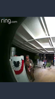video surveillance of murder suspect