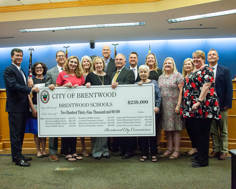 Donations to School Principals