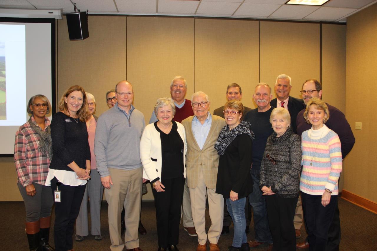 Members of the Sensing family with Brentwood Leaders