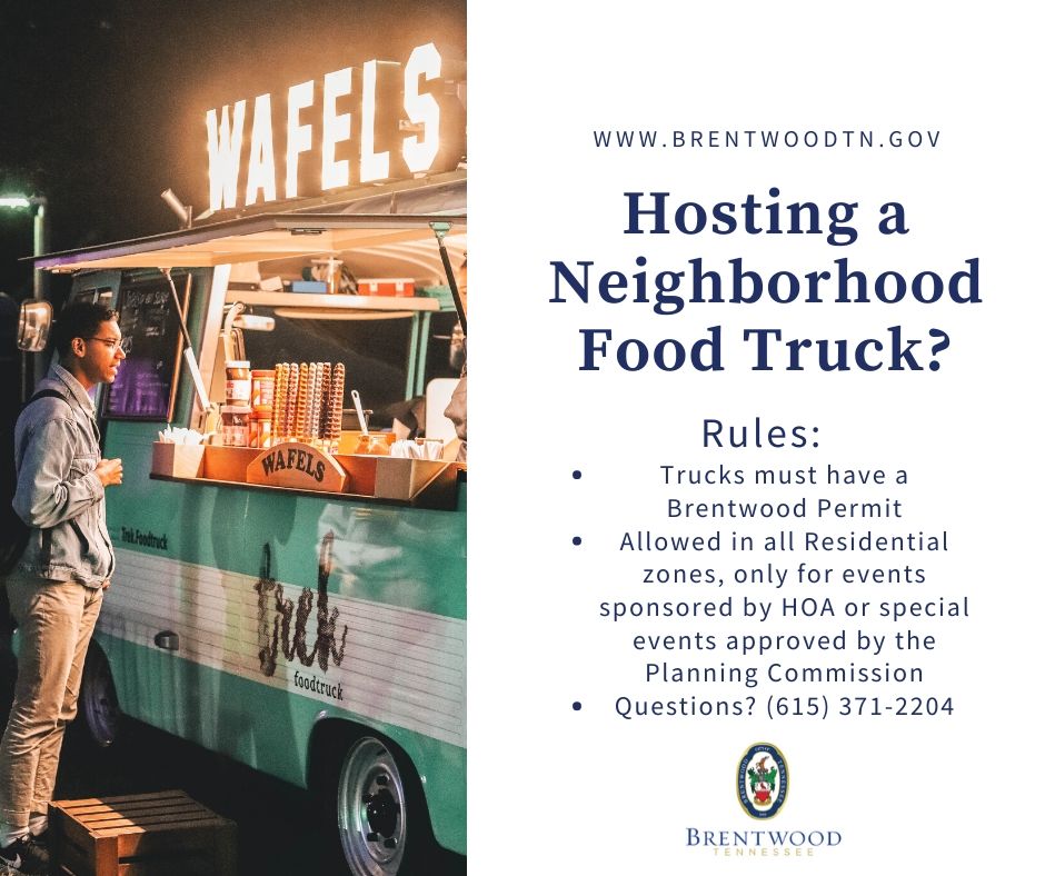 image of food truck and rules