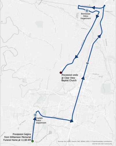 Processional Map