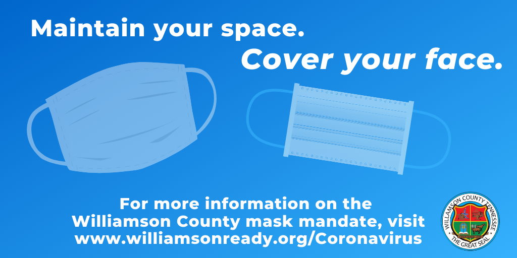 Blue and White Fundraising Initiatives Coronavirus Twitter Post