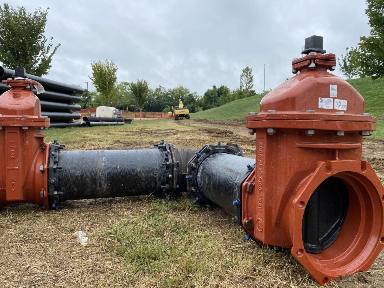 photo of large pipeline