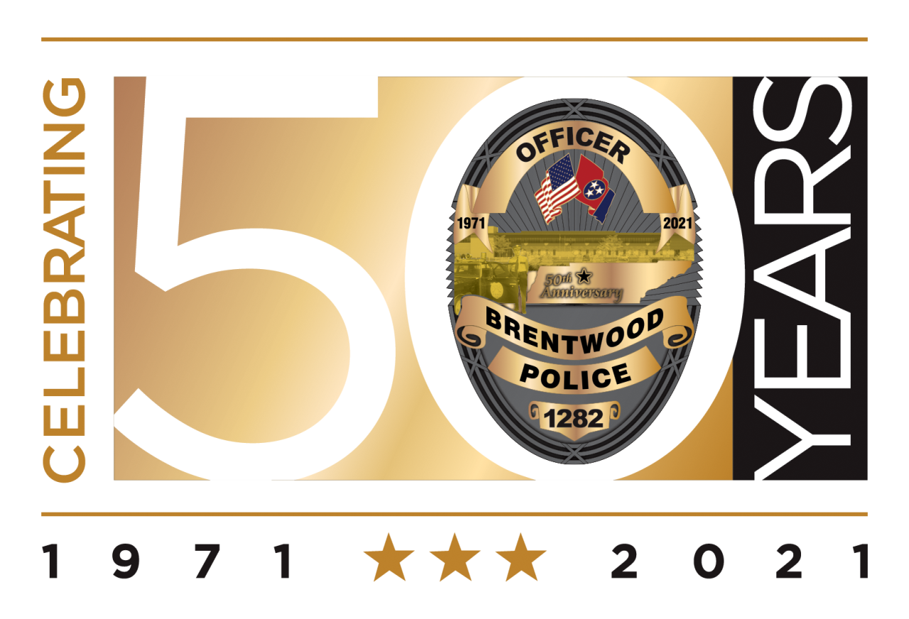 police 50th logo