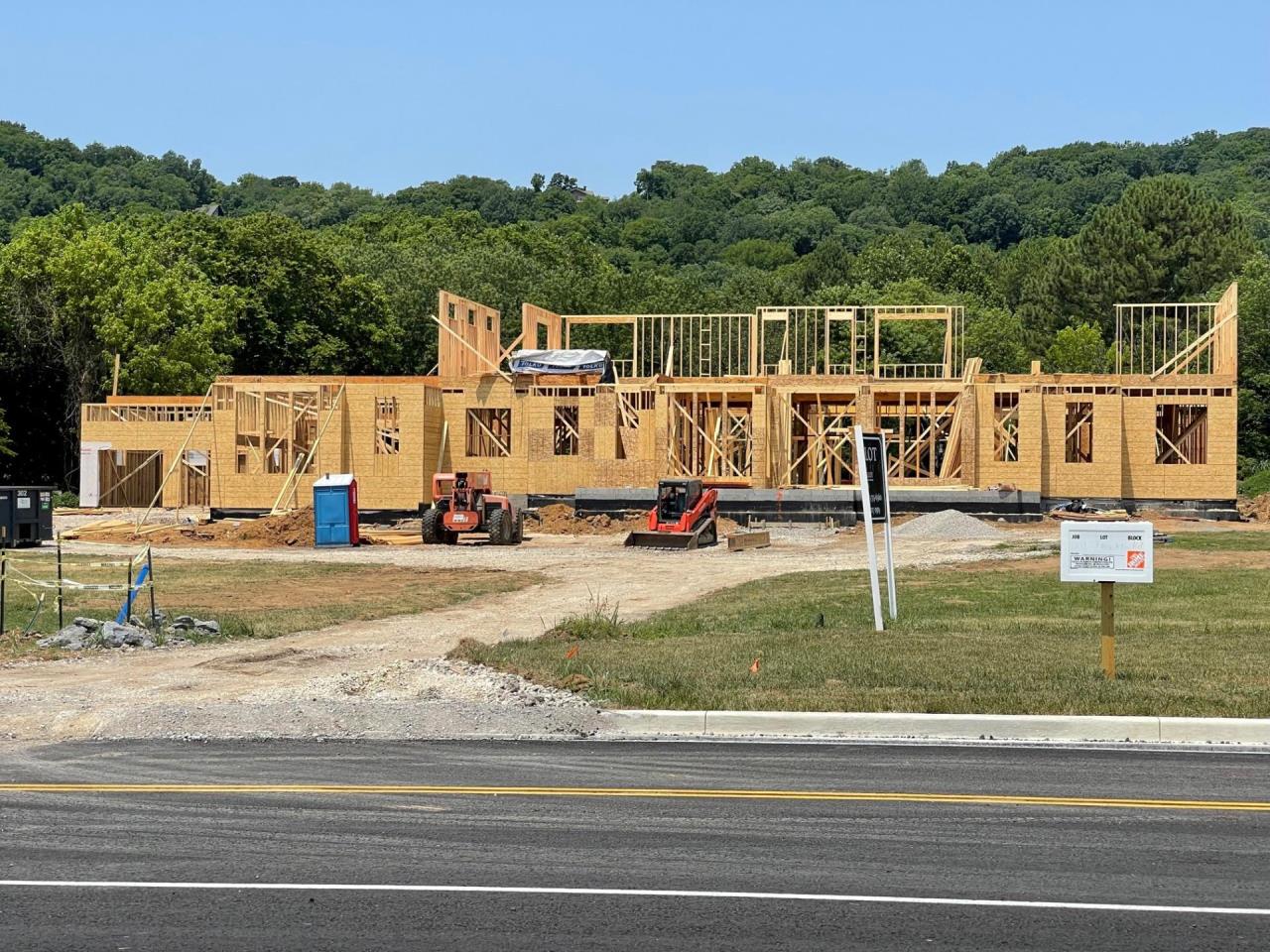 new home on Franklin Road
