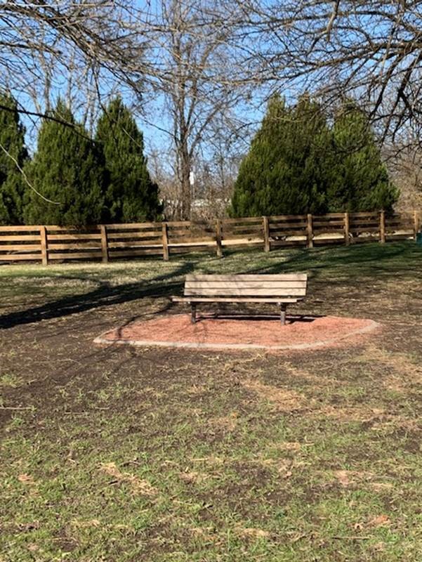 edging at bench