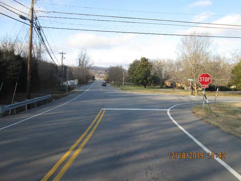 Murray Ln at Holly Tree Gap Intersection