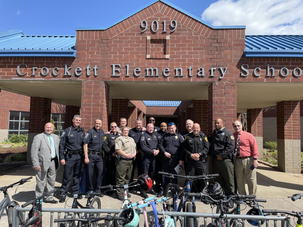 Photo of Dare Officers from Multiple Agencies