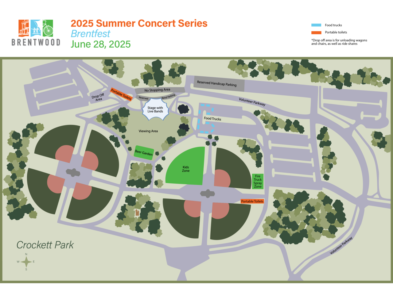 2025 Brentfest Event Map