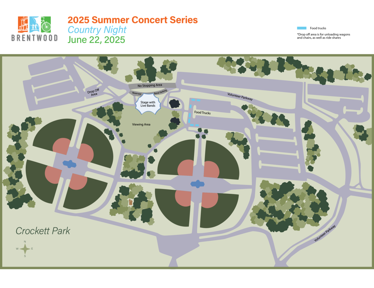 2025 Country Night Event Map