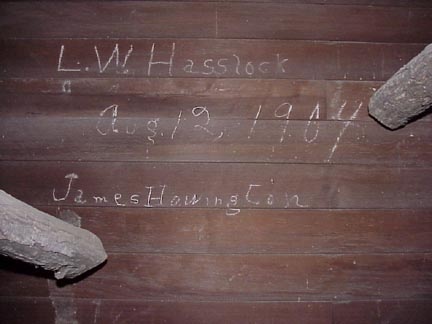 Writing on wall